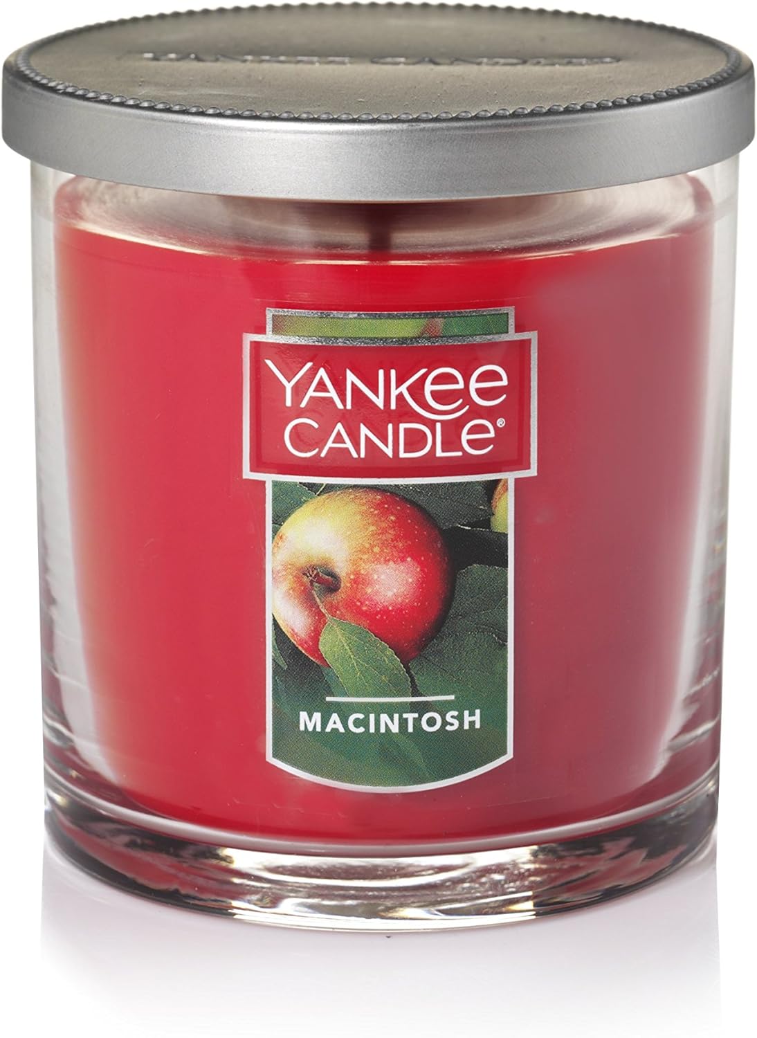 Yankee Candle Macintosh Scented -  Over 35 Hours of Burn Time - Small Classic 7oz